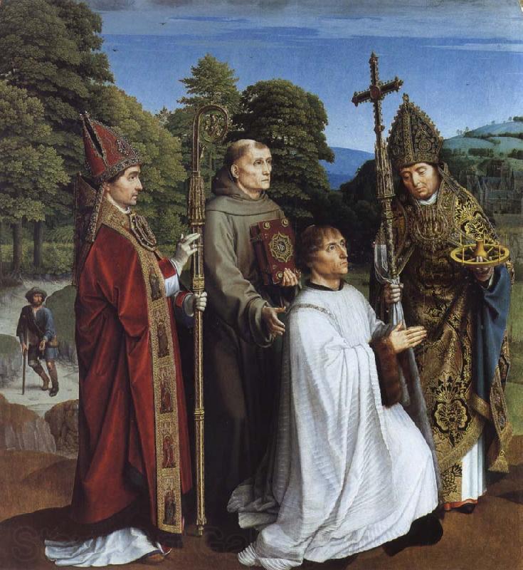 Gerard David Camon Bernardijn Salviati and Saints Martin,Bernardino and Donatian